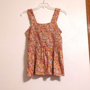 Maurices Smocked Babydoll Top 0X